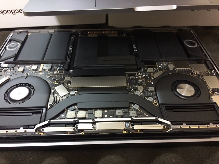 MacBook Pro A1706 Вентиляторы